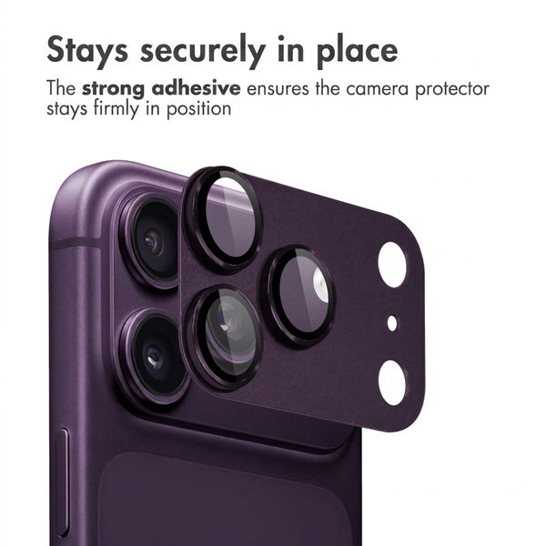 imoshion Camera Protector Glass 2-pack Apple iPhone 18 Pro Max / 17 Pro Max - Plum