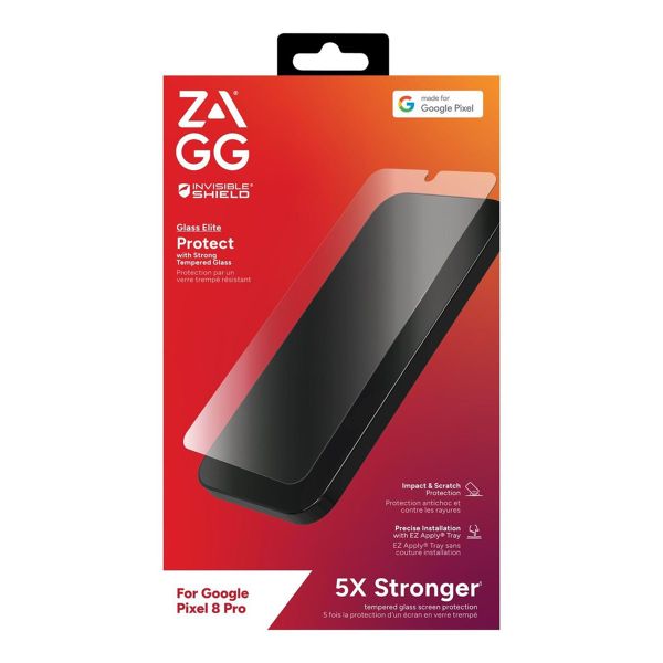 InvisibleShield Glass Elite VisionGuard Screenprotector Google Pixel 8 Pro