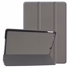 imoshion Trifold Bookcase Apple iPad 9 (2021) 10.2 inch / iPad 8 (2020) 10.2 inch / iPad 7 (2019) 10.2 inch - Grijs