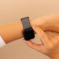 imoshion Nylon bandje Apple Watch Series 1 t/m 9 / SE (38/40/41 mm) | Series 10 / 11 (42 mm) - Ash Green