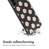 imoshion Design hoesje Samsung Galaxy S22 - Floral Peach