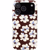 Selencia Vivid Backcover Apple iPhone 17 Pro - Choco Flower Pop