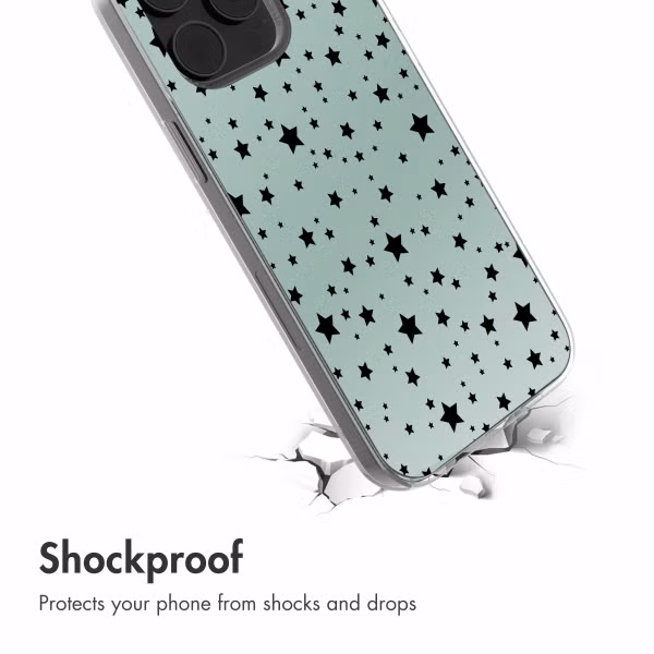 imoshion Design hoesje iPhone 14 - Stars Mint