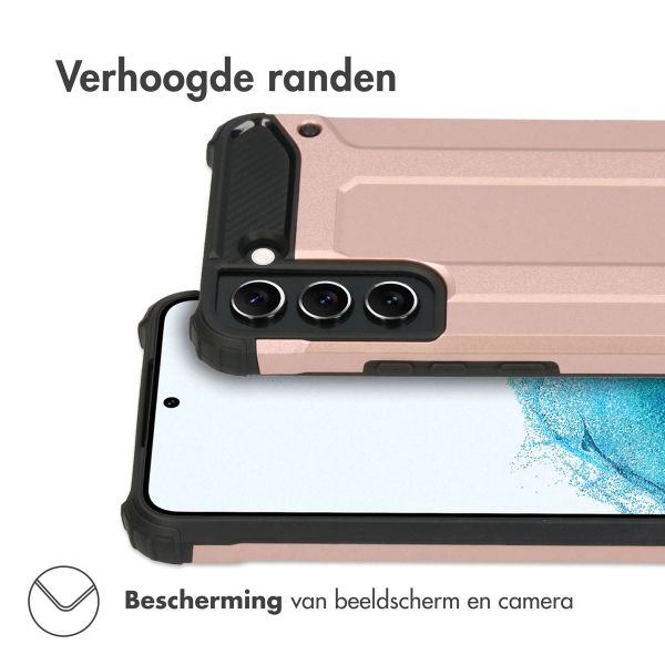 imoshion Rugged Xtreme Backcover Samsung Galaxy S22 - Rosé Goud