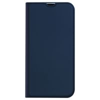 Dux Ducis Slim Softcase Bookcase iPhone 14 Plus - Donkerblauw