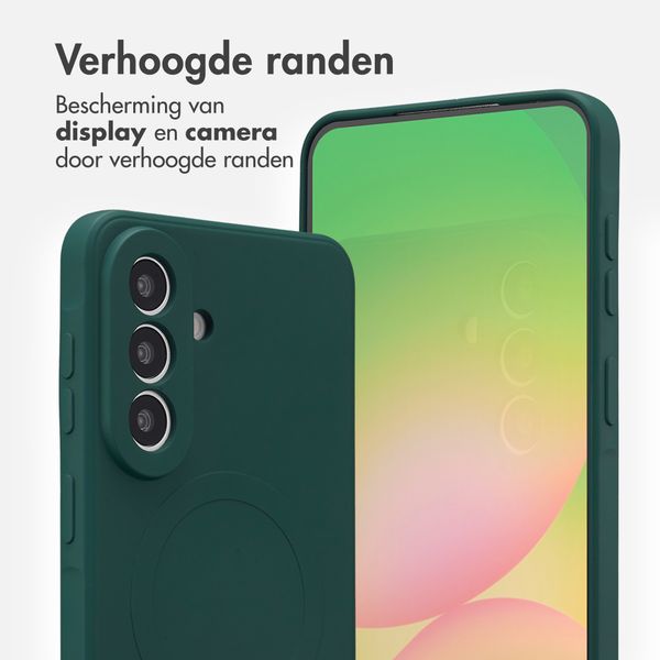 imoshion Color Backcover met MagSafe Samsung Galaxy A57 (5G) - Donkergroen