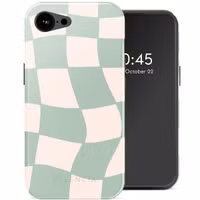 Selencia Vivid Backcover met MagSafe Apple iPhone 16e - Groovy Sage Green