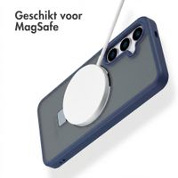 Accezz Ring Stand Backcover met MagSafe Samsung Galaxy S24 - Blauw