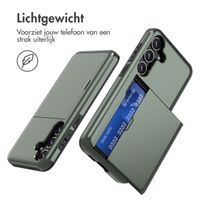 imoshion Backcover met pasjeshouder Samsung Galaxy S24 Plus - Donkergroen