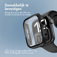 imoshion Full Cover Hardcase voor de Apple Watch Series 10 - 46 mm - Zwart