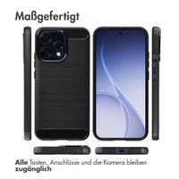 imoshion Brushed Backcover Oppo Reno15 F (5G) - Zwart