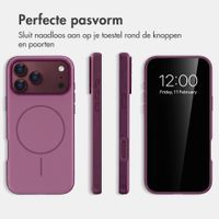 imoshion Color Backcover met Thin MagSafe Ring Apple iPhone 18 Pro Max / 17 Pro Max - Paars