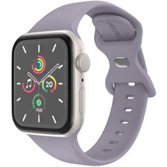 imoshion Siliconen⁺ bandje Apple Watch Series 1 t/m 9 / SE (38/40/41 mm) | Series 10 (42 mm) - Lavender - Maat S/M