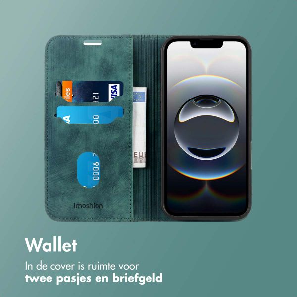 imoshion Slim Bookcase Apple iPhone 16e - Groen