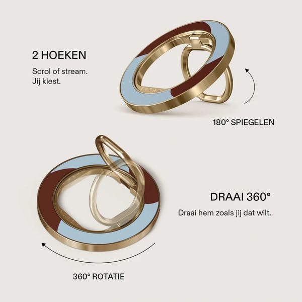 Burga Magnetic Ringholder Gold - Core
