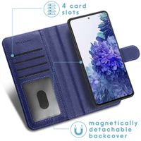 imoshion Luxe Portemonnee Samsung Galaxy S20 FE - Donkerblauw
