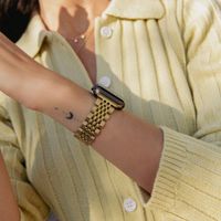 Burga Steel strap Apple Watch | 44/45/46/49 mm - Gold