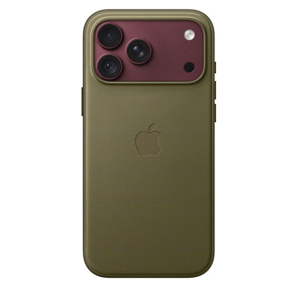 Apple TechWoven Case met MagSafe Apple iPhone 18 Pro Max - Olive