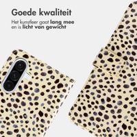 imoshion Design Bookcase Samsung Galaxy A36 - Black And White Dots