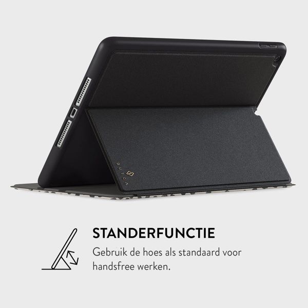 Burga Tablet Case Apple iPad 9 (2021) 10.2 inch / iPad 8 (2020) 10.2 inch / iPad 7 (2019) 10.2 inch - Almond Latte