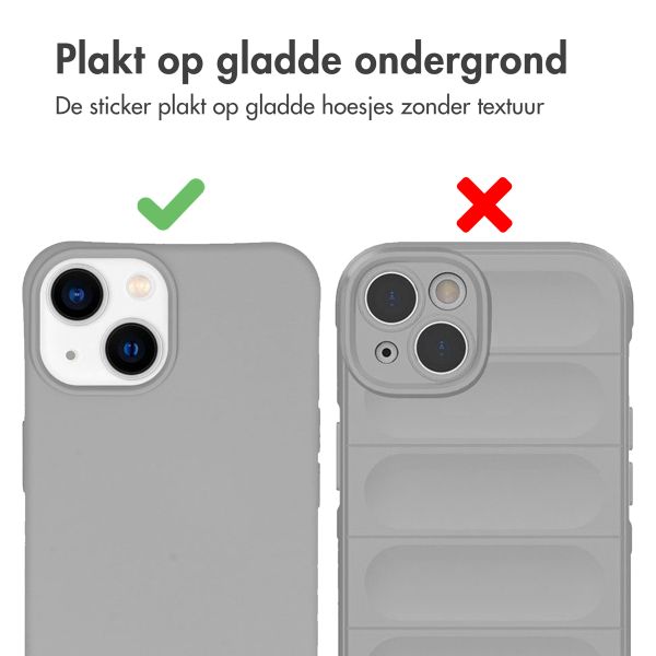 Accezz EasyLock telefoonhouder fiets - inclusief hoesje iPhone 14 Pro - Aluminium - 360 graden draaibaar - Zwart