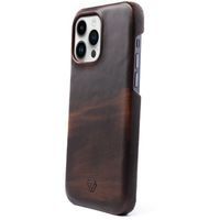 Wachikopa Full Wrap Backcover iPhone 14 Pro - Dark Brown