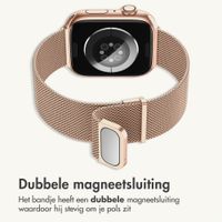 imoshion Milanees magnetisch bandje Apple Watch | 44/45/46/49 mm - Rose Gold