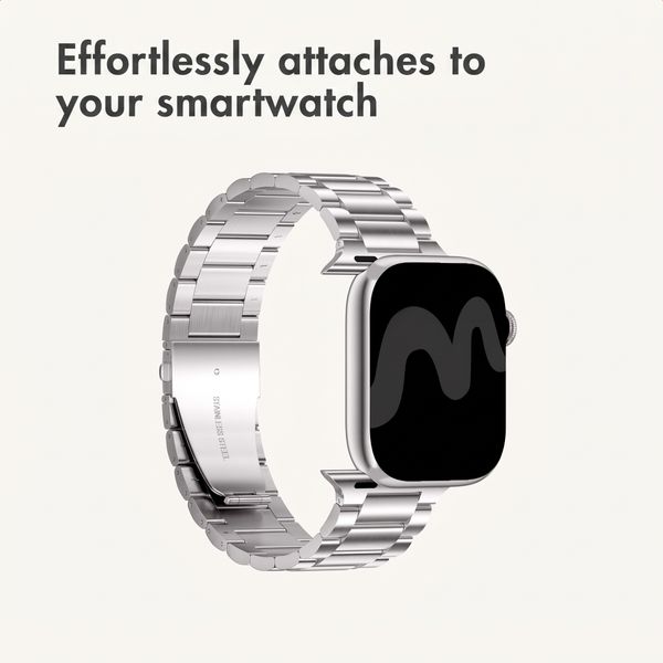 imoshion Steel strap Apple Watch | 44/45/46/49 mm - Silver