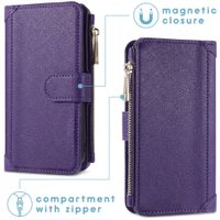imoshion Luxe Portemonnee iPhone SE (2022 / 2020) 8 / 7 - Paars