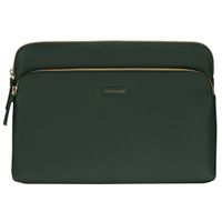 dbramante1928 Paris+ Sleeve - Laptop hoes 14 inch - Echt leer - MacBook Pro 14 inch - Evergreen