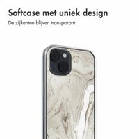 imoshion  Design hoesje iPhone 14 - Sandy Marble