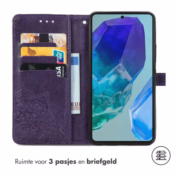 imoshion Mandala Bookcase Samsung Galaxy A16 - Paars