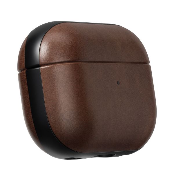 Nomad Horween Leather Case Apple AirPods Pro 2 - Rustic Brown