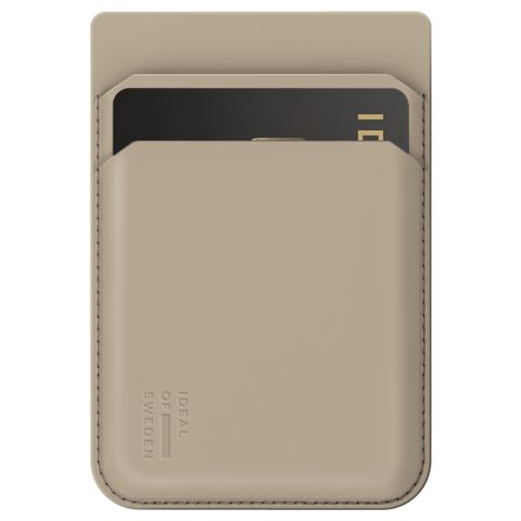 iDeal of Sweden MagSafe Magnetische kaarthouder - Perfect Beige