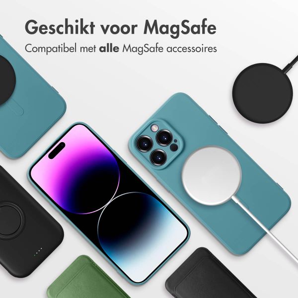 imoshion Color Backcover met MagSafe iPhone 14 Pro Max - Smoke Green