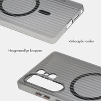 Accezz Lite Backcover met MagSafe | Fluted | Samsung Galaxy S26 Ultra - Zwart