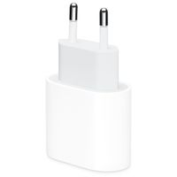 Apple Bundel Apple Watch | USB-C Power Adapter 20 watt + USB-C snellaadkabel voor Apple Watch - 1 meter - Wit