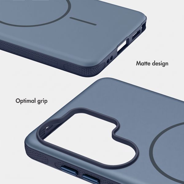 imoshion Colour Back Cover with Thin MagSafe Ring Samsung Galaxy S26 Ultra - Dark Blue