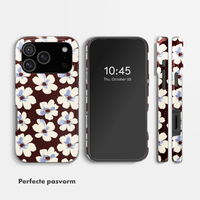 Selencia Vivid Backcover Apple iPhone 17 Pro - Choco Flower Pop