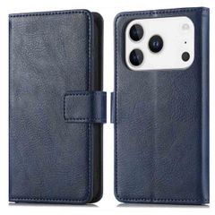 imoshion Luxe Bookcase Apple iPhone 17 Pro - Dark Blue