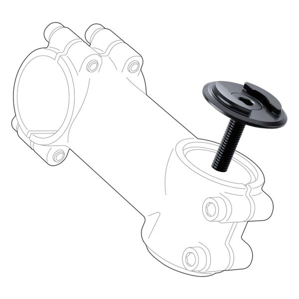 SP Connect Micro Stem Mount Pro SPC+ Telefoonhouder Fiets - Zwart