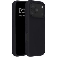 Accezz Liquid Silicone Backcover met MagSafe Apple iPhone 18 Pro / 17 Pro - Zwart