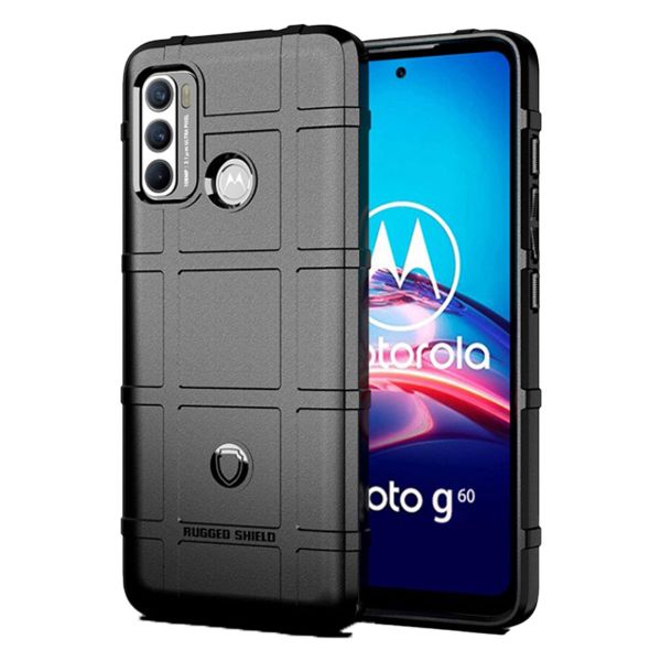 imoshion Rugged Shield Backcover Motorola Moto G60 - Zwart