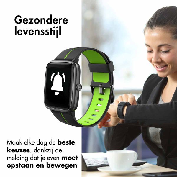 Lintelek Smartwatch ID205G - Zwart / Groen