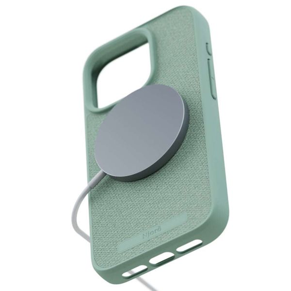 Njorð Collections Fabric MagSafe Case iPhone 15 Pro - Turquoise