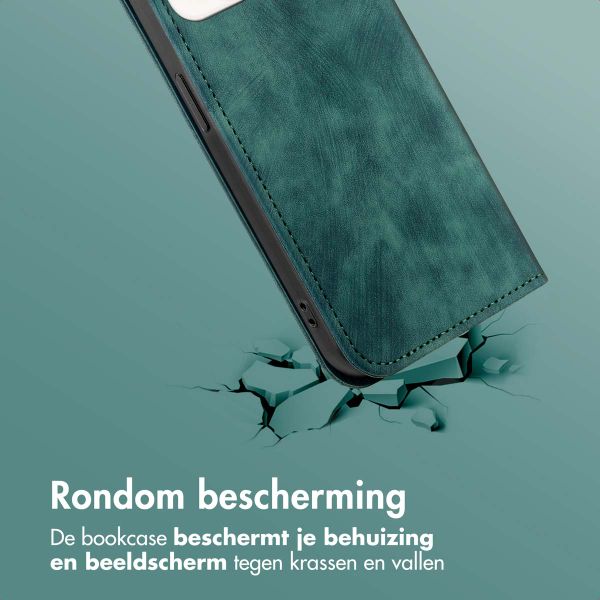 imoshion Slim Bookcase Apple iPhone 15 - Groen