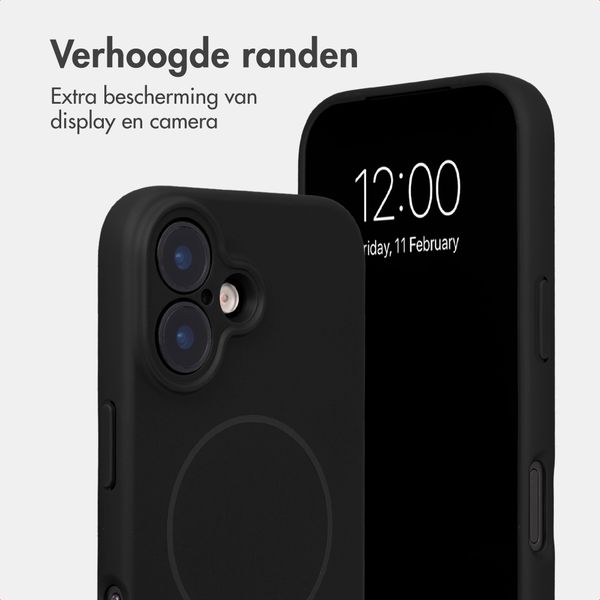 Accezz Grip Backcover met MagSafe Apple iPhone 16 - Zwart
