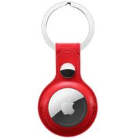 Apple Leather Key Ring Apple AirTag - Red