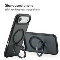Accezz Ring Stand Backcover met MagSafe Apple iPhone Air - Zwart