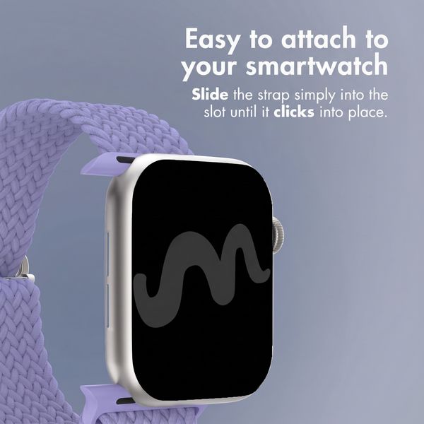 imoshion Woven nylon strap Apple Watch | 38/40/41/42 mm - Lilac